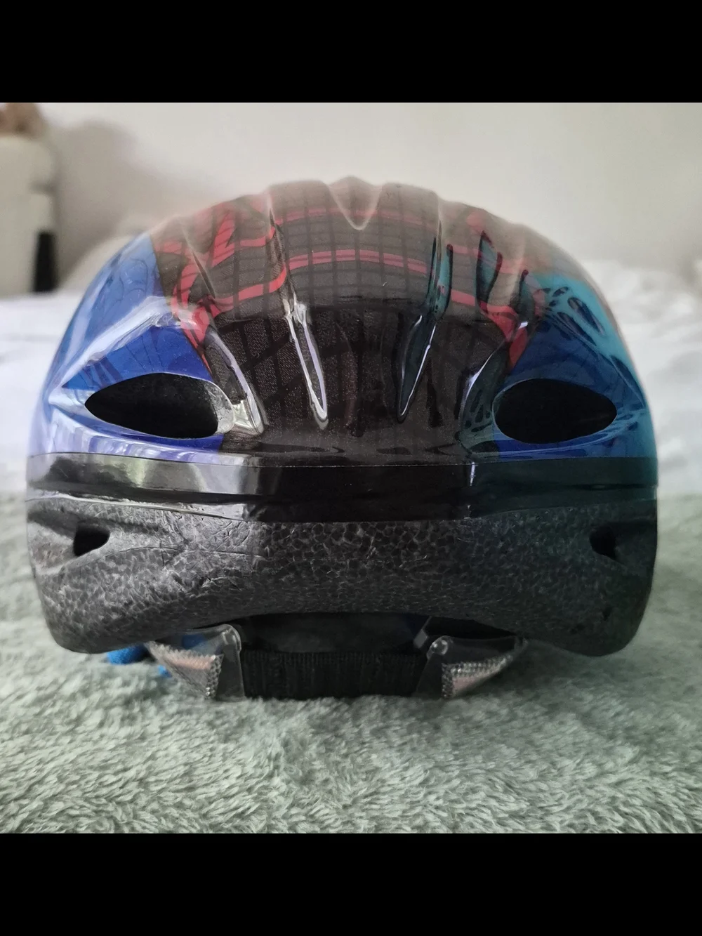 Spider-Man Kids Bike Helmet - Red & Blue